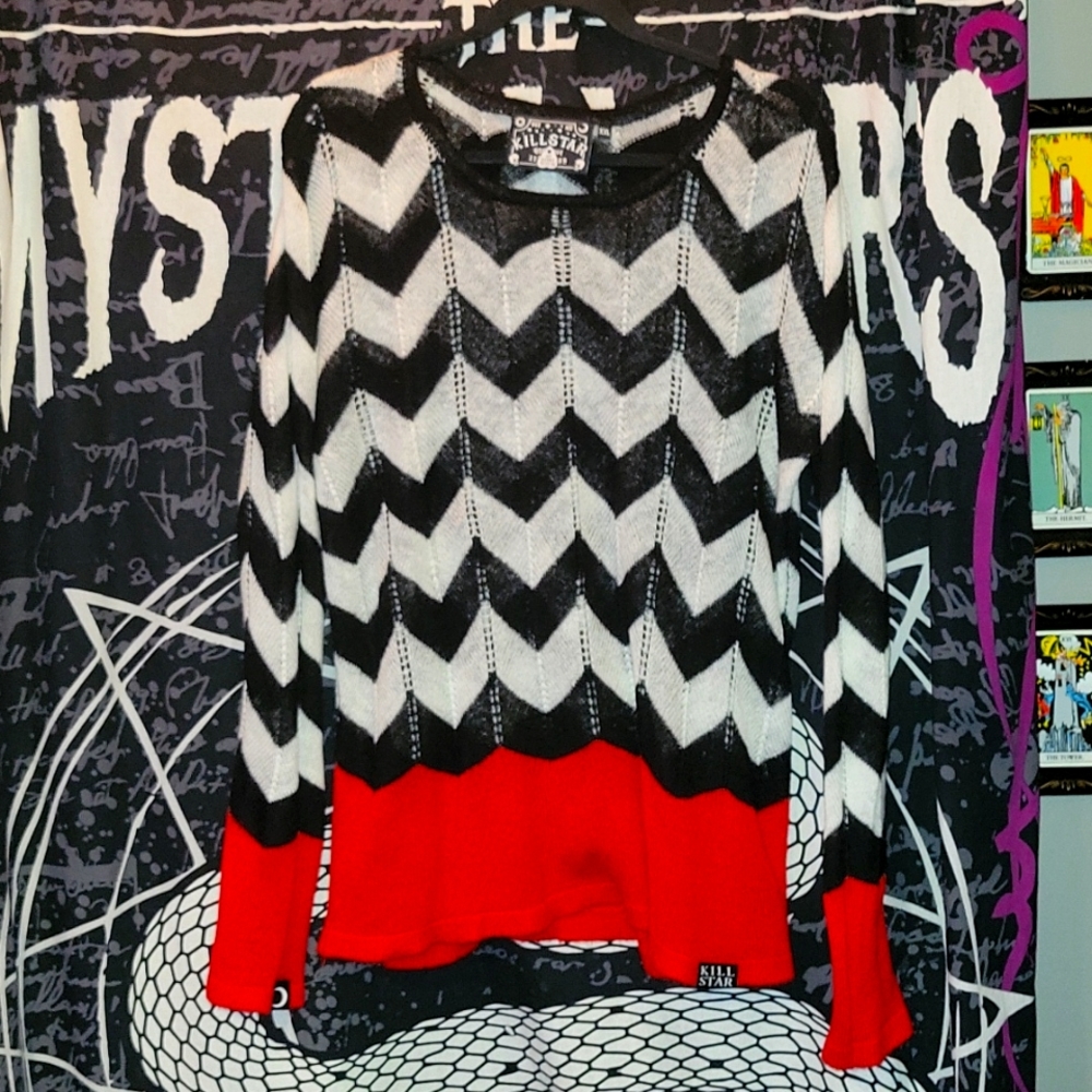 Killstar pre loved "Twin Peaks" XXL sweater